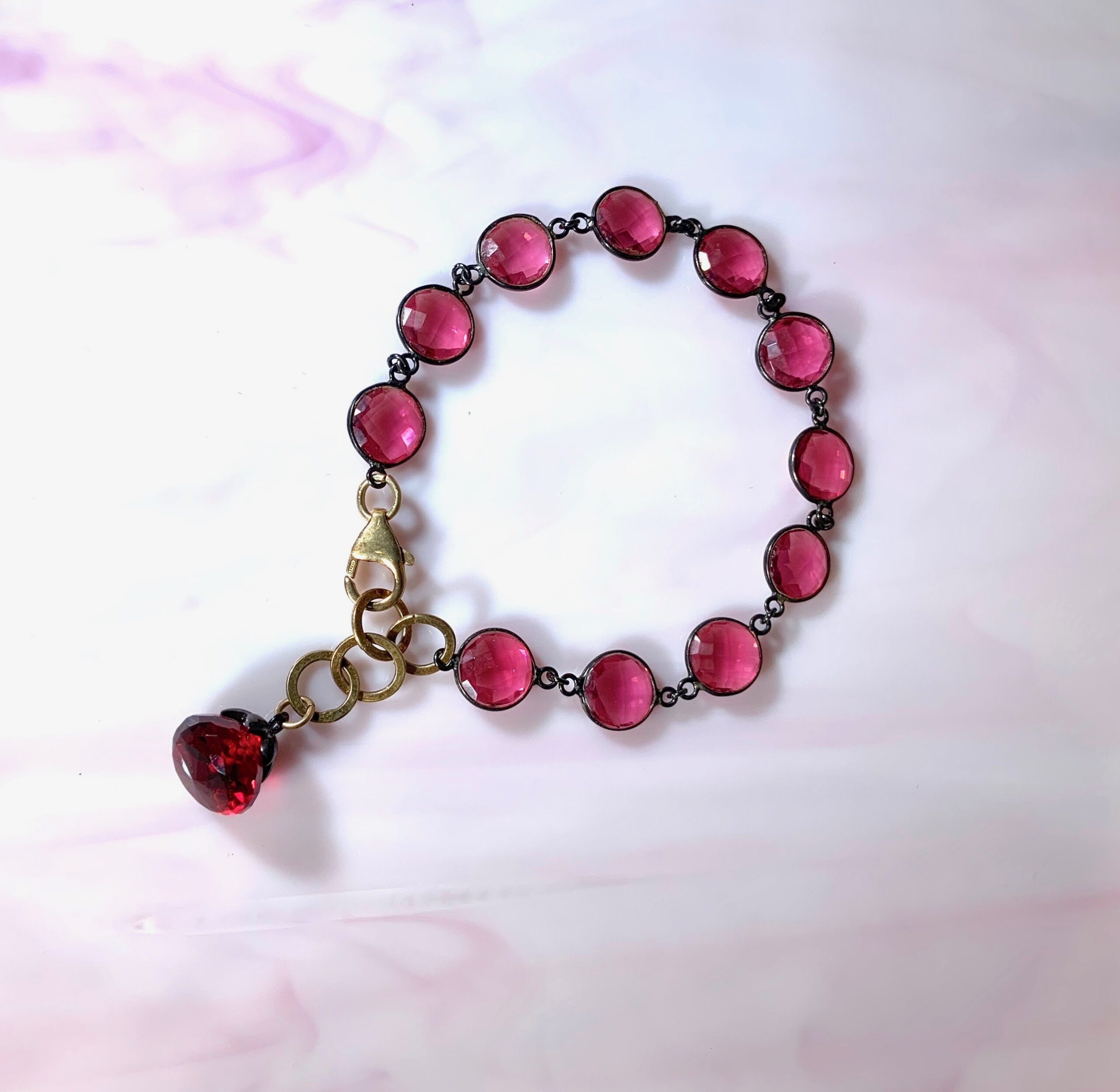 Pink Quartz Bracelet – Green Room Jewelry